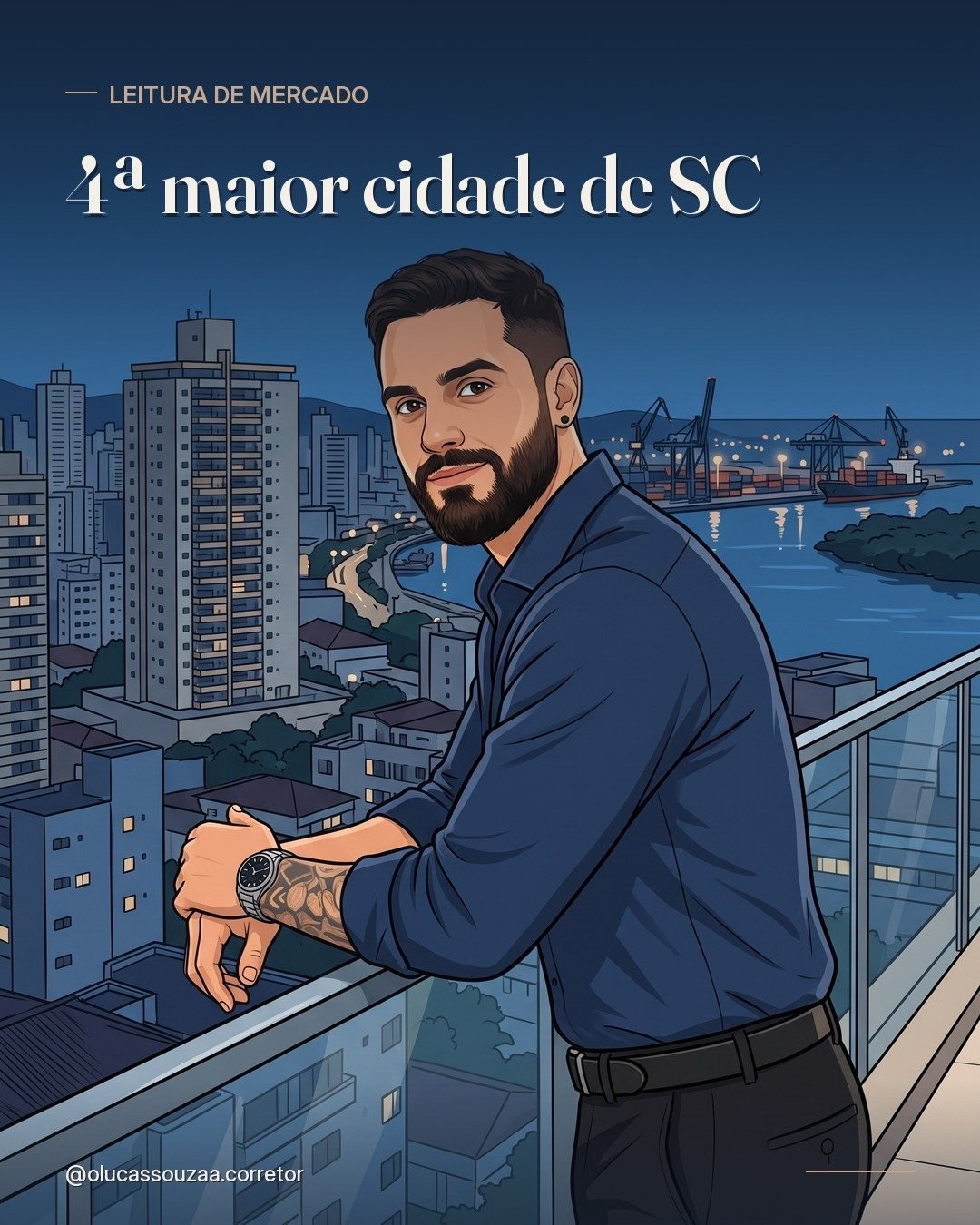 Capa: Itajaí virou a 4ª maior cidade de Santa Catarina. O que isso muda para quem mora ou investe